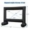 Outdoor Inflatable Projection Screen with Blower Portable for Backyard Camping